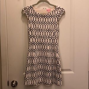 White patterned Lilly Pulitzer dress
